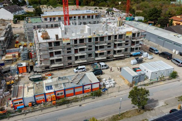 Strandbad Quartier – Bautenstand 2026-08